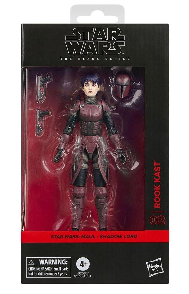 STAR WARS　ブラックシリーズ　二個セット　６インチフィギュア Hasbro Star Wars The Black Series Maul Shadow Lord #02 Rook Kast 6