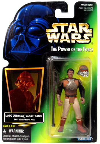  Kenner Star Wars Power of the Force  Lando Calrissian as Skiff Guard 3.75" Figure 