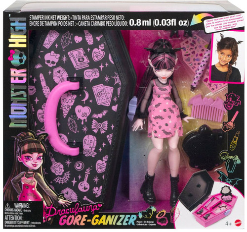 Mattel Monster High Draculaura Gore-Ganizer 10.5" Fashion Doll