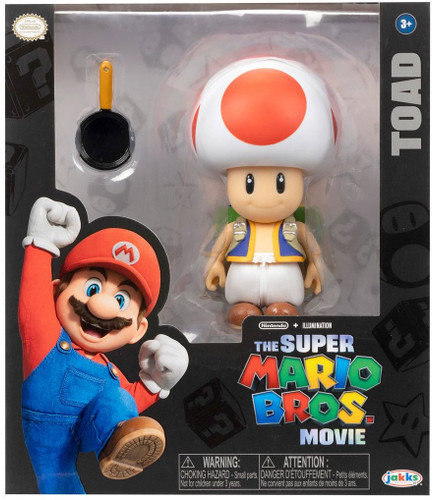 Jakks Pacific Super Mario Movie Toad 5" Figure