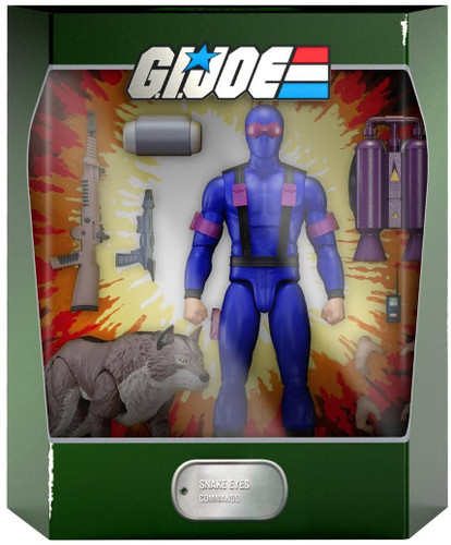  Super 7 G.I. Joe Ultimates Snake Eyes 7" Figure 