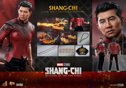  Hot Toys Marvel Shang-Chi Legend of the Ten Rings Shang-Chi 1/6 Scale Figure 