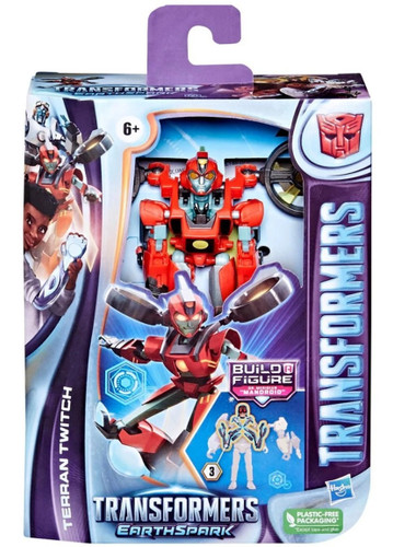  Hasbro Transformers Earthspark Deluxe Class Terran Twitch 