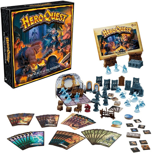  Avalon Hill HeroQuest The Mage Of The Mirror Quest Pack 