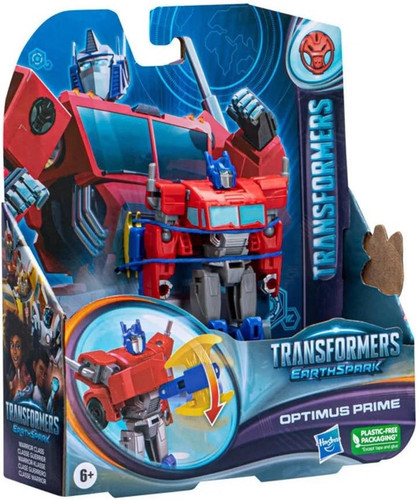  Hasbro Transformers Earthspark Warrior Class Optimus Prime 