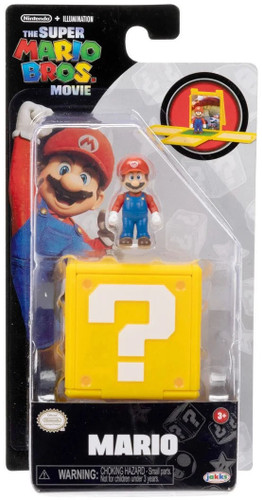Jakks Pacific Super Mario Movie Mario 1.25" Mini-Figure