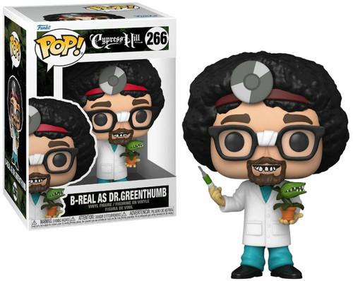 Funko Pop! Rocks Cypress Hill 266 B-Real As Dr. Greenthumb
