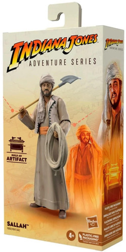  Hasbro Indiana Jones Adventure Series Raiders of the Lost Ark Sallah 6" Figure 