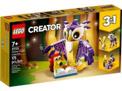  LEGO Creator 31125 3-in-1 Fantasy Forest Creatures 