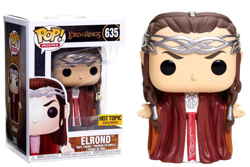  Funko Pop! Movies Lord of the Rings 635 Elrond (Hot Topic Exclusive) 