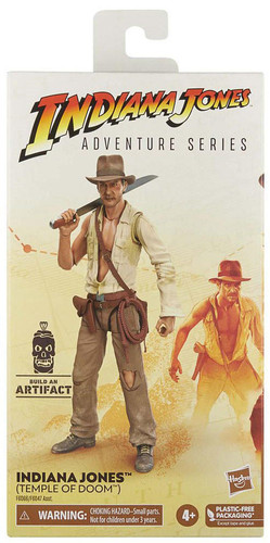  Hasbro Indiana Jones Adventure Series Temple of Doom Indiana Jones 6" Figure 