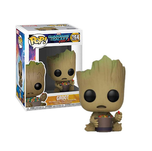  Funko Pop! Marvel Guardians of the Galazy Vol. 2 264 Groot (Hot Topic Exclusive) 