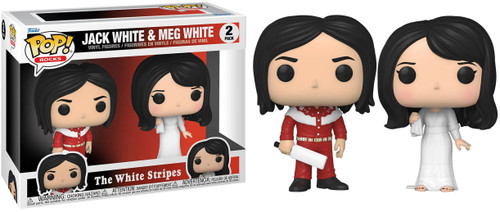 Funko Pop! Rocks The White Stripes Jack & Meg White 2 Pack