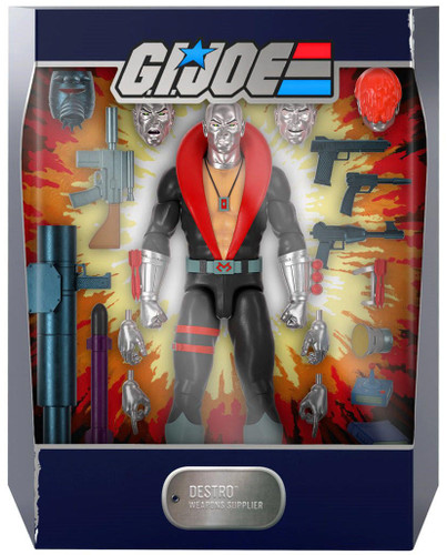  Super 7 G.I. Joe Ultimates Destro 7" Figure 