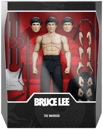  Super 7 Bruce Lee Ultimates The Warrior 7" Figure 