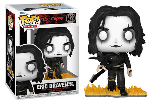  Funko Pop! Movies The Crow 1429 Eric Draven with Crow 