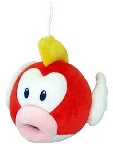 Nintendo Super Mario Bros Cheep Cheep Plush