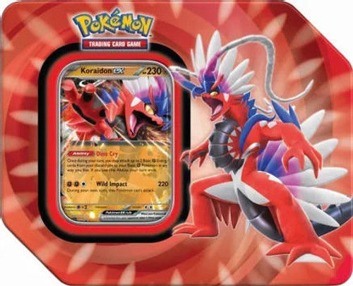  Pokemon TCG Scarlet & Violet Paldea Legends Koraidon Tin 