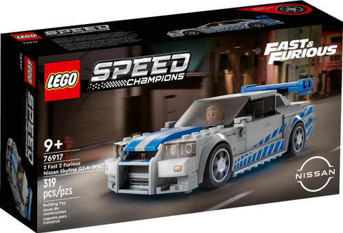  LEGO Speed Champions 76917 2 Fast 2 Furious Nissan Skyline Gt-R (R34) 