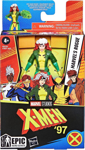  Hasbro Marvel X-Men '97 Epic Heroes Rogue 4" Figure 