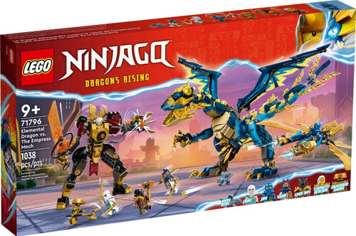  LEGO Ninjago 71796 Elemental Dragon Vs The Empress Mech Set 