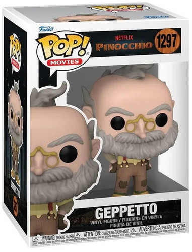  Funko Pop! Movies Netflix Pinocchio 1297 Geppetto 