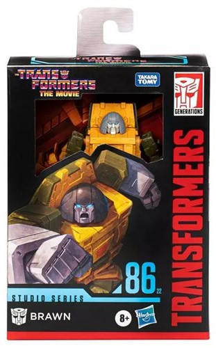  Hasbro Transformers Studio Series 86 Deluxe Class Brawn 
