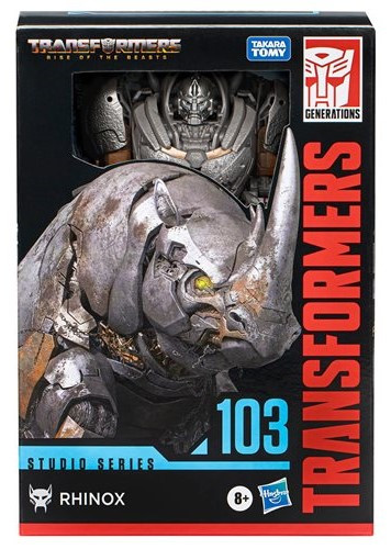 Hasbro Transformers Studio Series Rise of the Beasts Voyager Class Rhinox