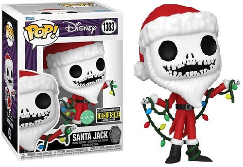  Funko Pop! Disney Nightmare Before Christmas 1383 Santa Jack Scented (Entertainment Earth Exclusive) 