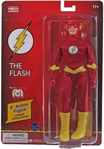  Mego DC World's Greatest Super Heroes The Flash 8" Figure 