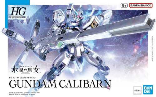  Bandai Gundam The Witch From Mercury Gundam Calibarn 1/144 High Grade Model Kit 