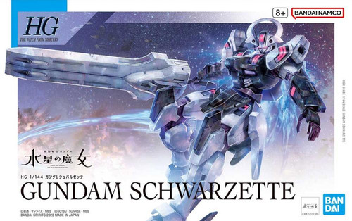 Bandai Gundam The Witch From Mercury Gundam Schwarzette 1/144 High Grade Model Kit