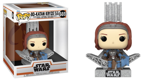 Funko Pop! Star Wars 669 Bo-Katan Kryse (On the Throne Deluxe)