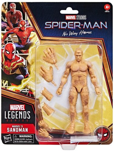  Hasbro Marvel Legends Spider-Man No Way Home Sandman 6" Figure 