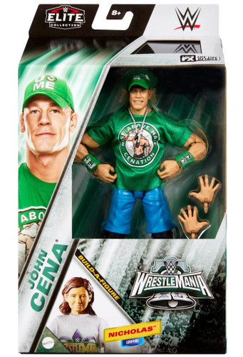  Mattel WWE Elite Collection Wrestlemania John Cena 