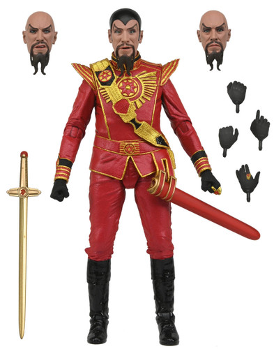  NECA Flash Gordon Ultimate Ming (Red Military Outfit) 7" Figure 