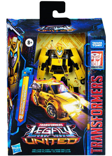  Hasbro Transformers Legacy United Deluxe Class Animated Universe Bumblebee 