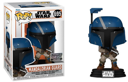  Funko Pop! Star Wars The Mandalorian 695 Mandalorian Guard (Entertainment Earth Exclusive) 