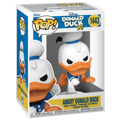  Funko Pop! Disney Donald Duck 90th Anniversary 1443 Angry Donald Duck 