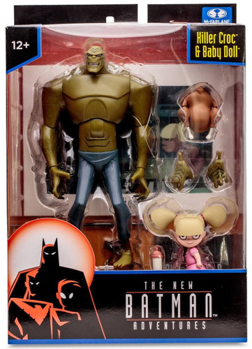  DC Direct The New Adventures of Batman Animated Series Killer Croc With Baby Doll 6" Figure 