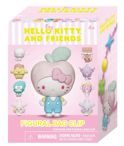  Monogram Hello Kitty and Friends Bubble Tea 3D Foam Bag Clips 