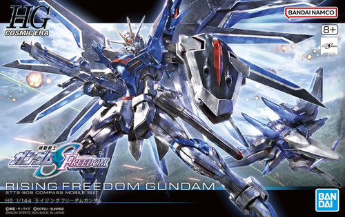Bandai Mobile Suit Gundam Seed Freedom Movie Rising Freedom Gundam 1/144 High Grade Model Kit