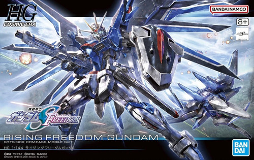  Bandai Mobile Suit Gundam Seed Freedom Movie Rising Freedom Gundam 1/144 High Grade Model Kit 