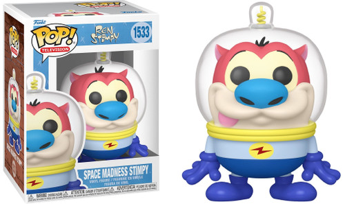 Funko Pop! Television Ren & Stimpy 1533 Space Madness Stimpy