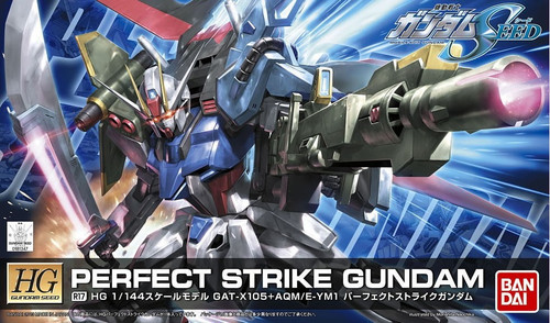 Bandai Mobile Suit Gundam Seed Perfect Strike Gundam 1/144 High Grade Model Kit