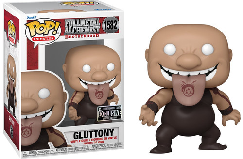 Funko Pop! Animation Full Metal Alchemist Brotherhood 1582 Gluttony (Entertainment Earth Exclusive)