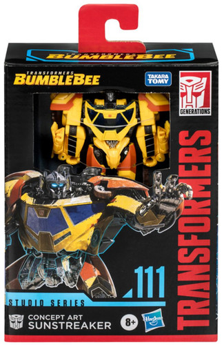 Hasbro Transformers Studio Series Deluxe Class Bumblebee Movie Concept Art Sunstreaker