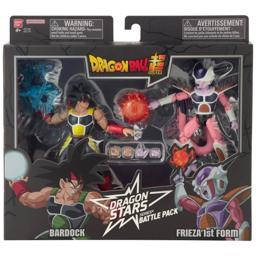 Bandai Dragon Stars Dragon Ball Super Bardock Vs Frieza 1st Form 6" Figure 2-Pack