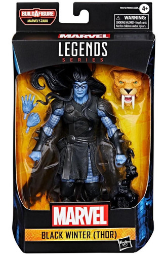  Hasbro Marvel Legends Zabu Series Black Winter (Thor) 6" Figure 