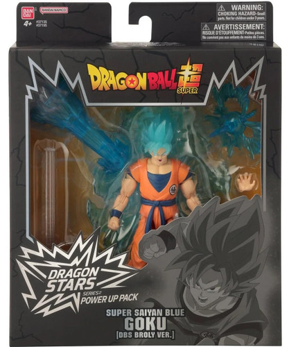  Bandai Dragon Ball Super Dragon Stars Super Saiyan Blue Goku (DBS Broly Version) 6" Figure 